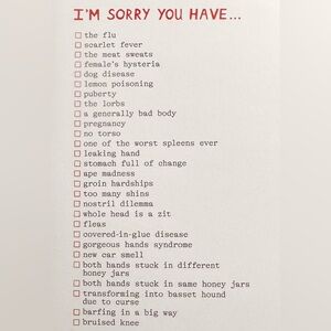 3/$10 Greeting Card from Cards Against Humanity - I’m Sorry